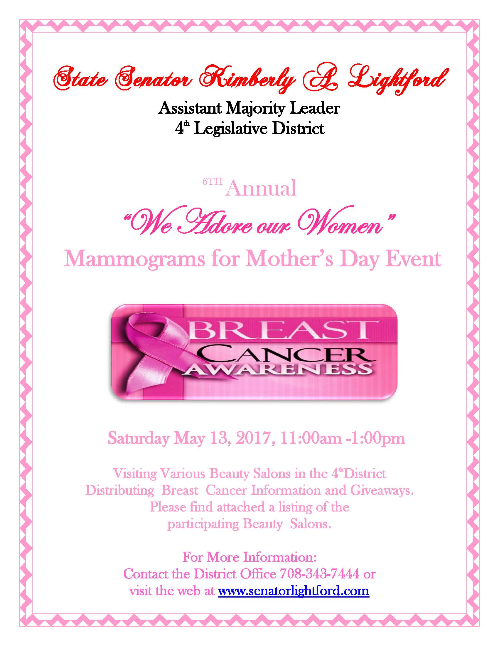2017Breast Cancer Event Flier 2 Page 1