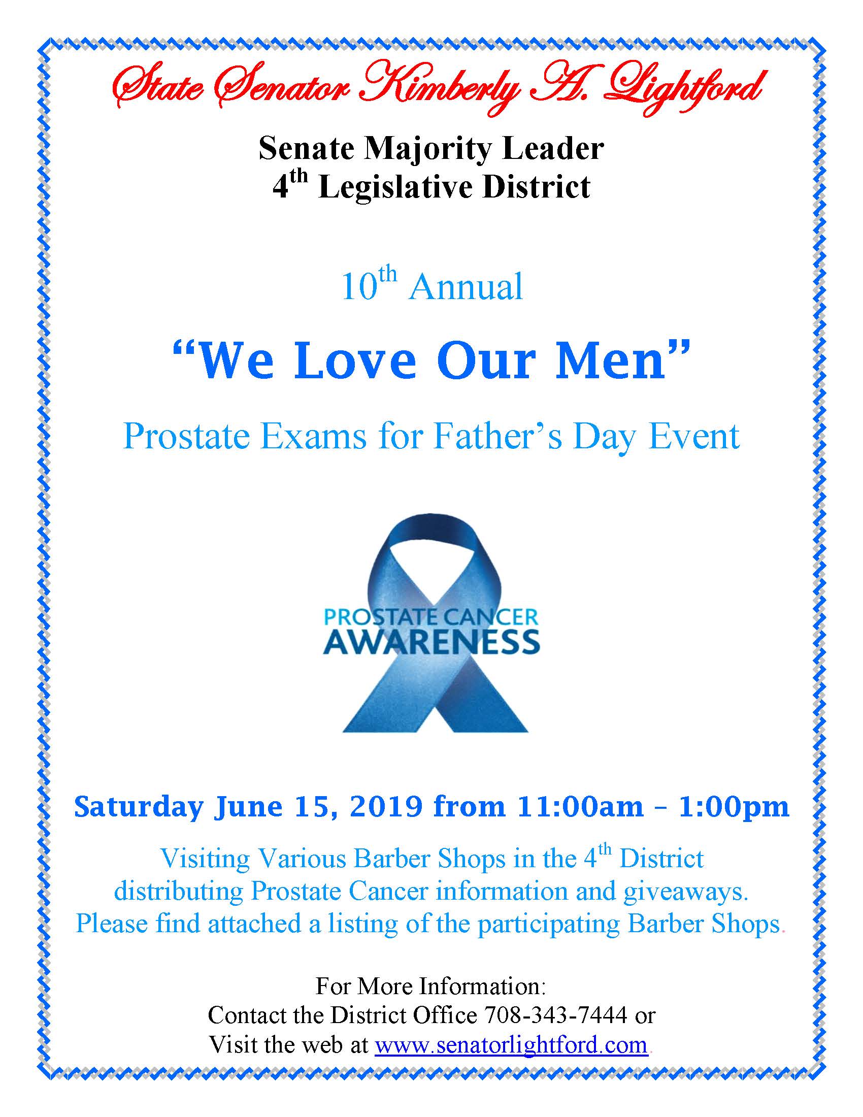Prostate Cancer Awarness Event Flyer with Salons 2019 Page 1