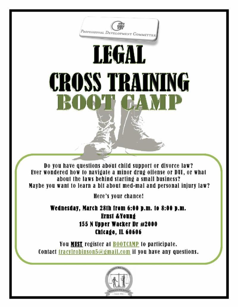 Legal Cross Training Boot Camp