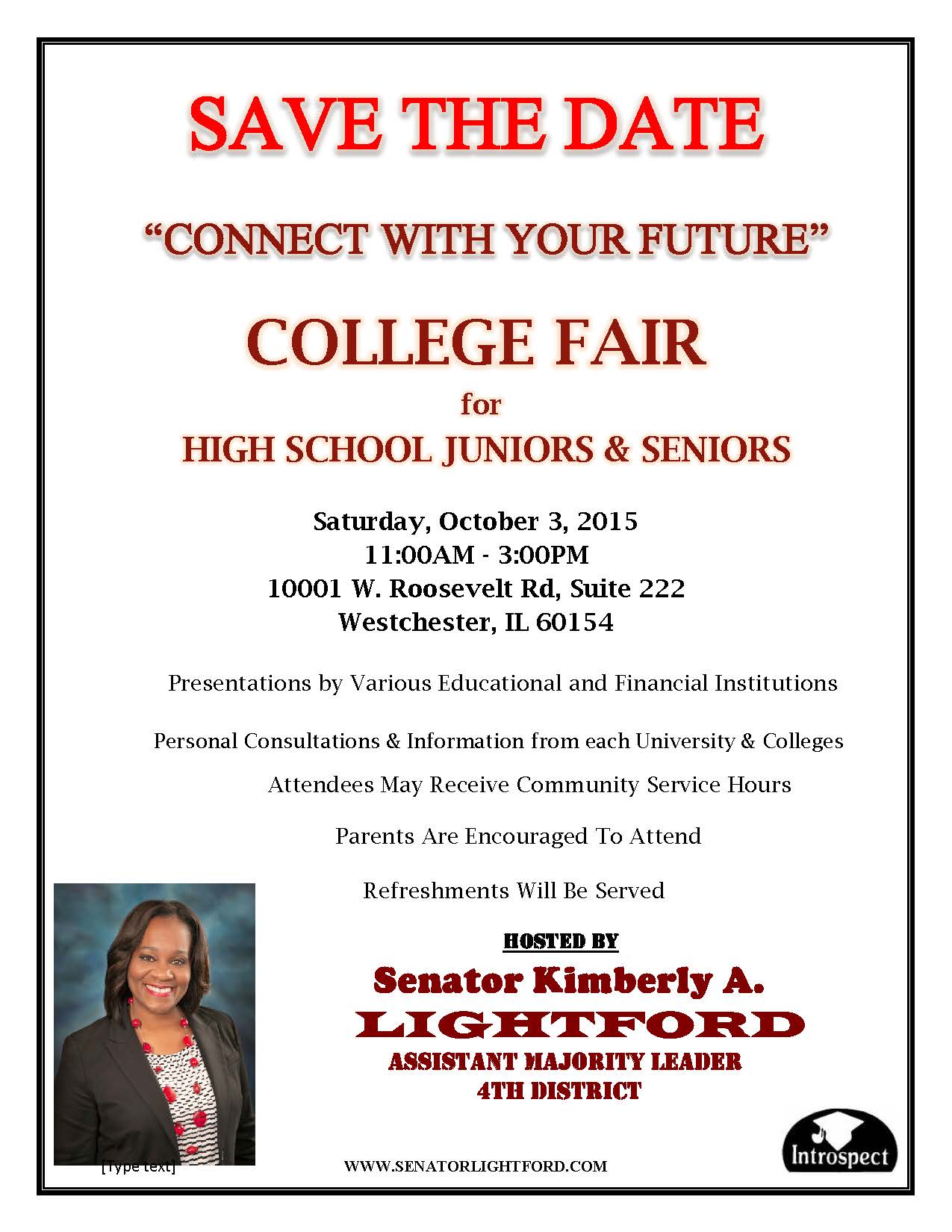 Offical College Fair Save The Date 2