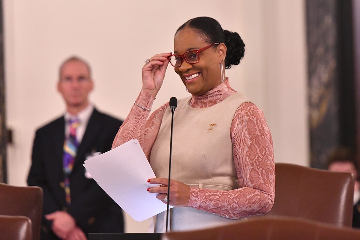 Sen. Majority Leader Kimberly A. Lightford
