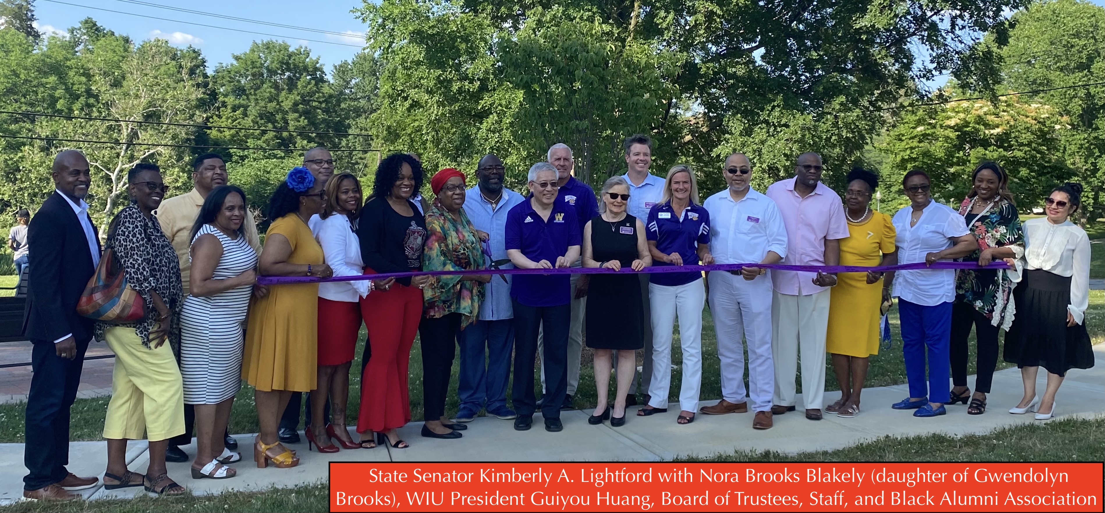 Gwendolyn Brooks Ribbon Cutting 